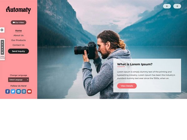 Automaty Website demo-4