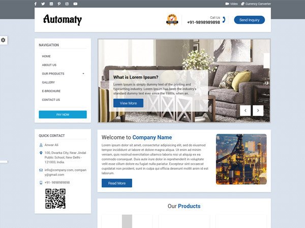 Automaty Website demo-8